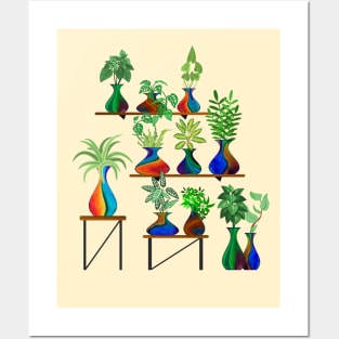 plants & pots II Posters and Art